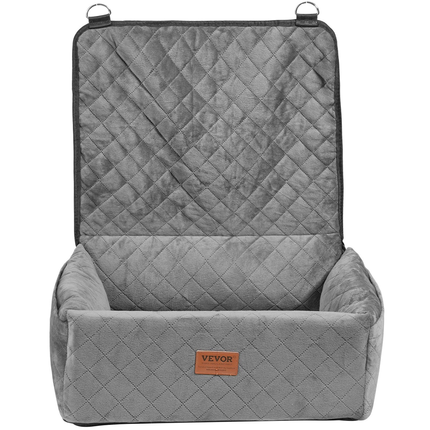 Dog Car Booster Seat – Comfortable Travel Bed for Pets (Up to 40 lbs)