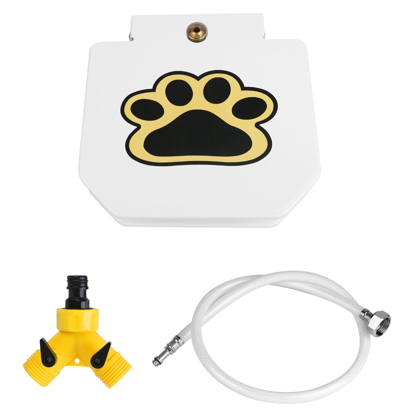 Outdoor Dog Water Fountain – Paw-Activated Pet Drinking Toy for Fresh Water