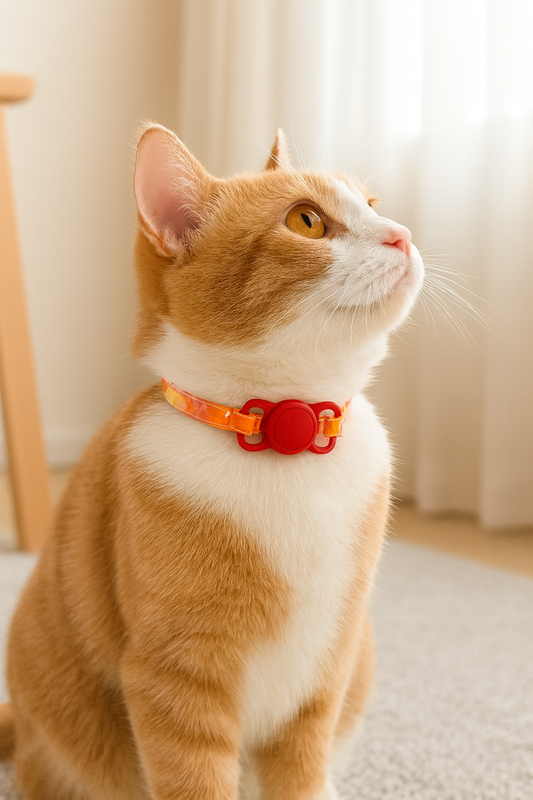 AirTag Holder for Pet Collar – Secure Silicone GPS Tracker Case for Dogs & Cats