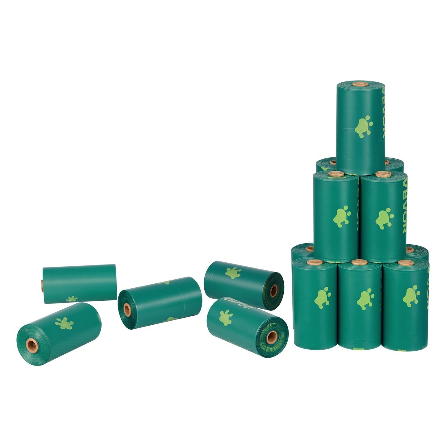 Eco-Friendly Dog Poop Bags – 270 Lavender Scented Biodegradable Waste Bags, 18 Rolls Refill