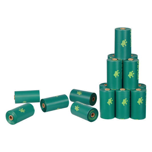 Eco-Friendly Dog Poop Bags – 270 Lavender Scented Biodegradable Waste Bags, 18 Rolls Refill