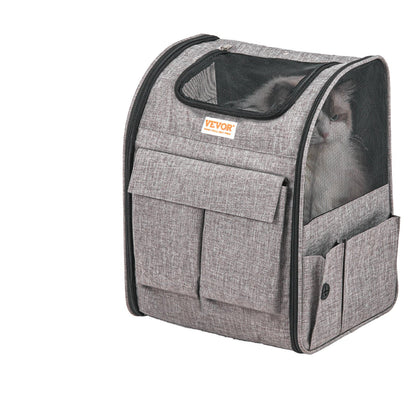 Rolling Pet Carrier Backpack with Wheels – Soft, Portable & Airline Approved (Up to 18 lbs)