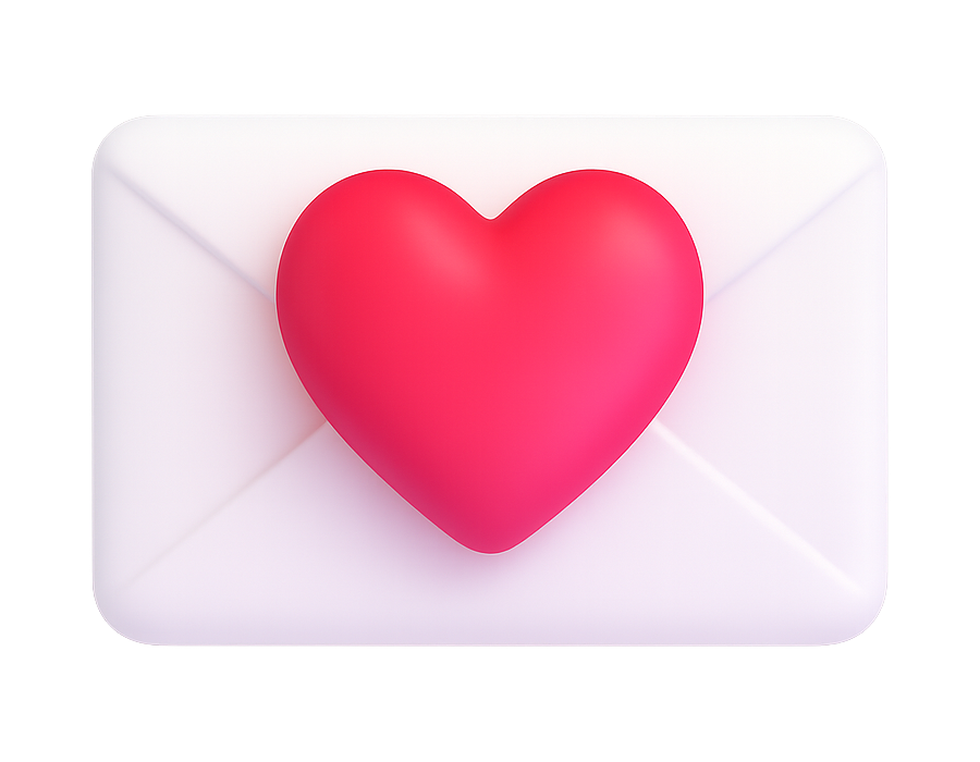 Tailwinks heart icon representing genuine customer support and care